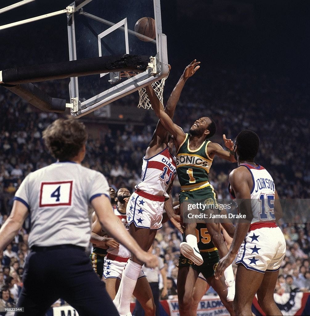 Seattle SuperSonics Gus Williams, 1979 NBA Finals
