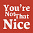 You're Not That Nice