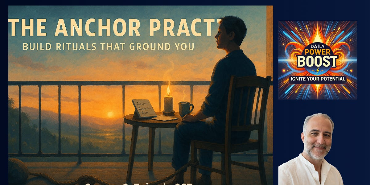 The Anchor Practice - by Coach Shawn Michael