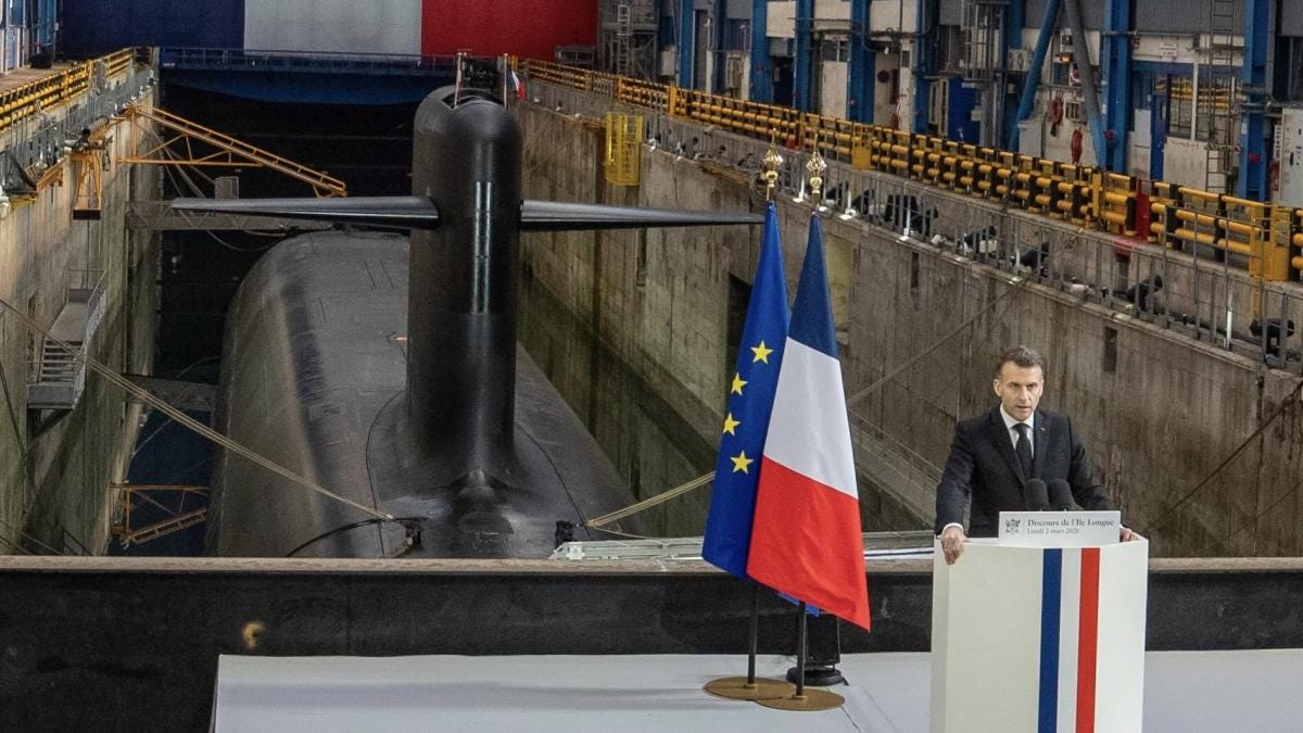 President delivers speech on France's nuclear deterrence | France in the  United Kingdom