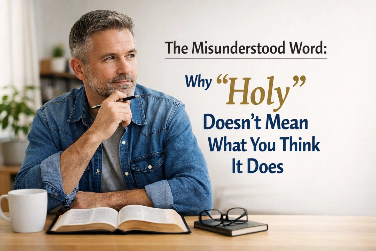 [HERO] The Misunderstood Word: Why "Holy" Doesn't Mean What You Think It Does
