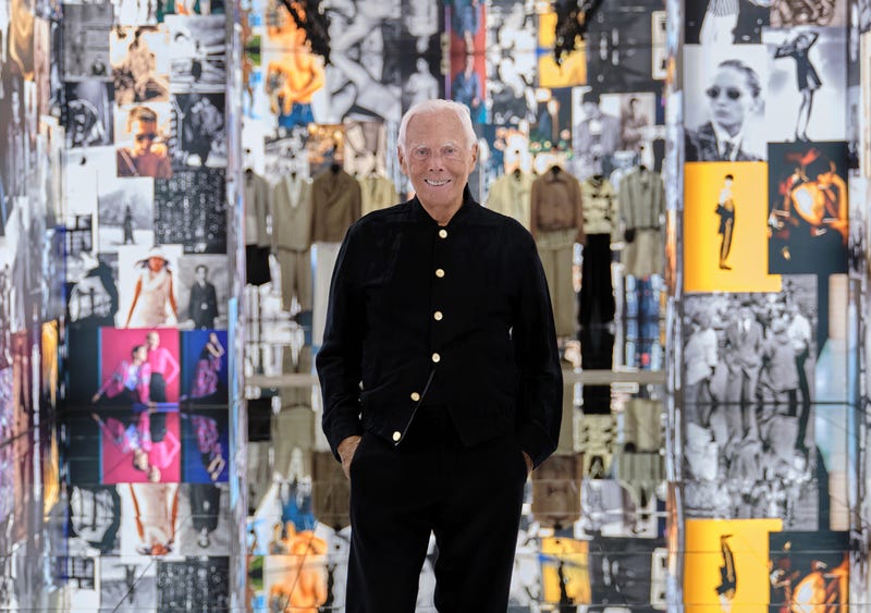 Giorgio Armani morre em Milão aos 91 anos