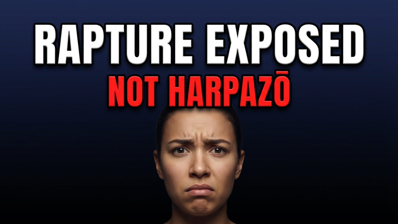 Word Rapturo The Real Etymology of “Rapture” — It’s Not Harpazō