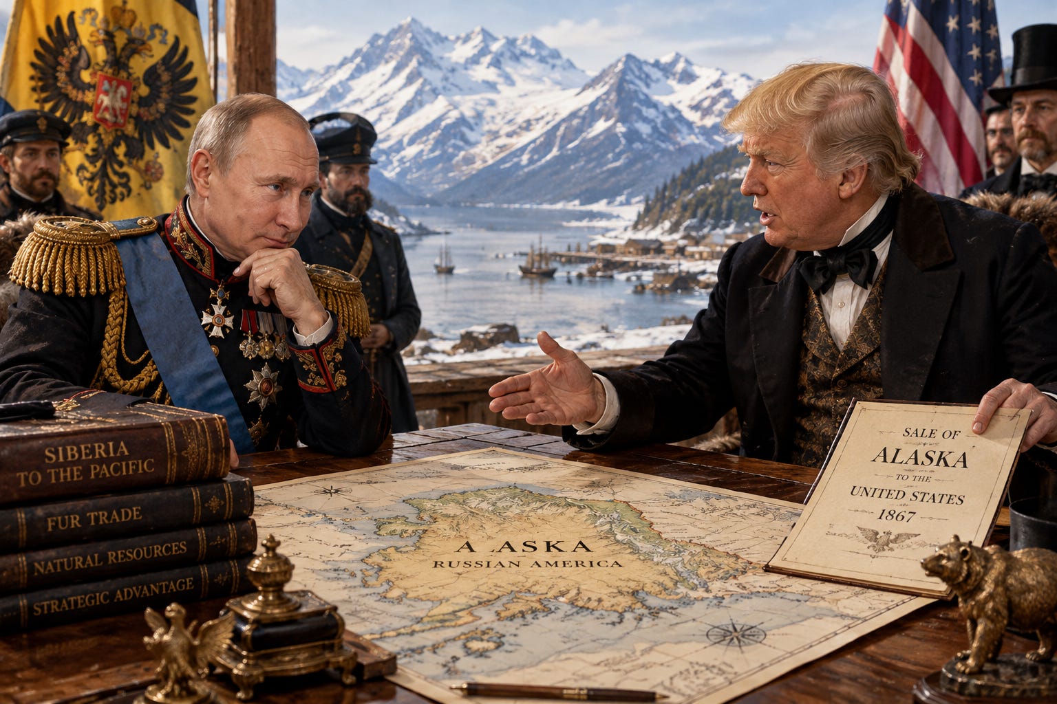 Trump müüb Alaska isikliku kasu saamiseks Venemaale tagasi