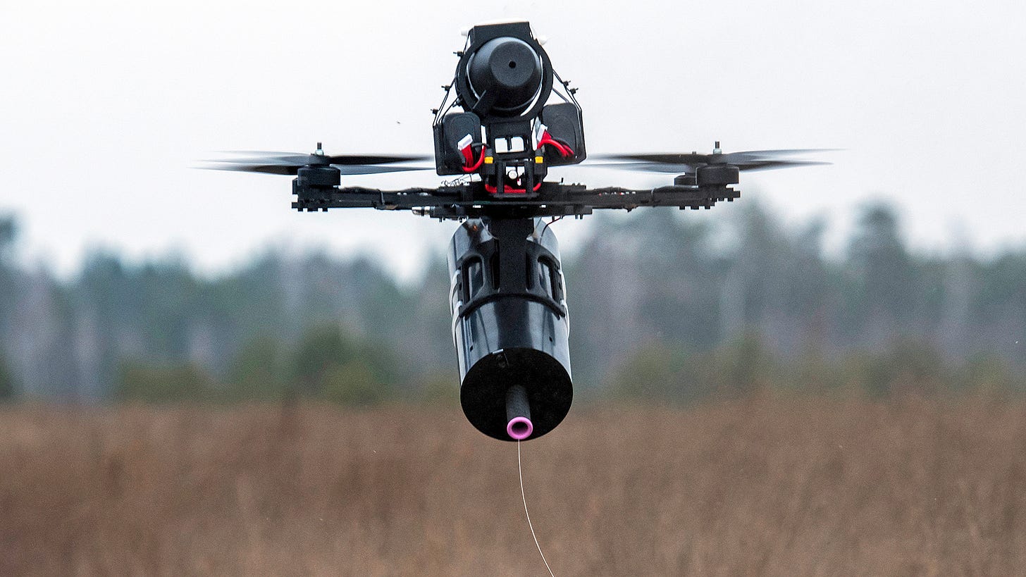 Inside Ukraine's Fiber-Optic Drone War