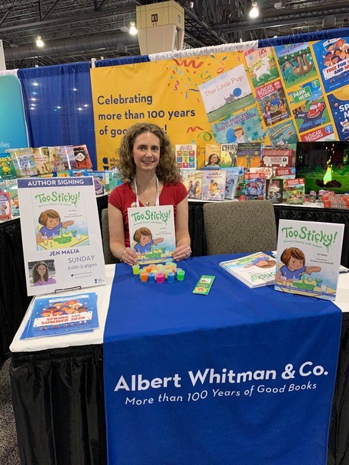 Signing at ALA in January.