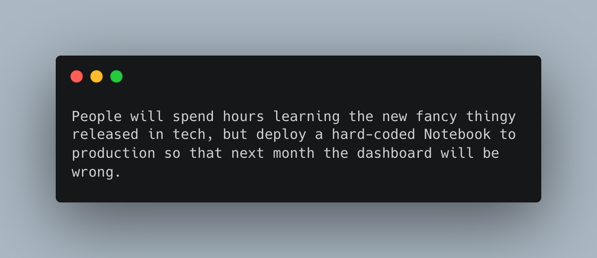 8 Data Engineering Principals - by Daniel Beach