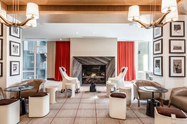 Ski lodge decor