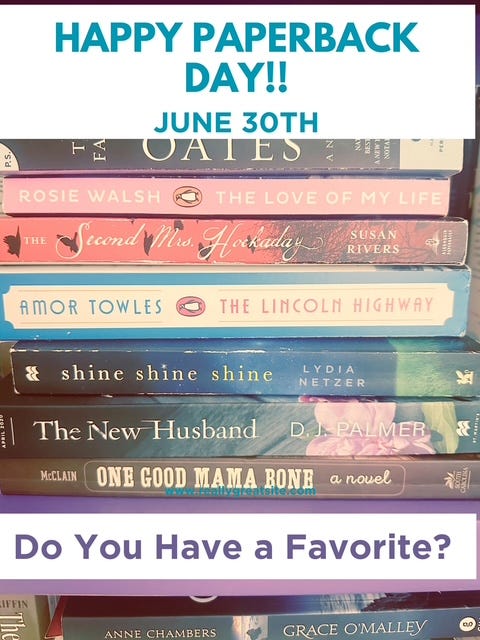 Did You Know It's Paperback Day?