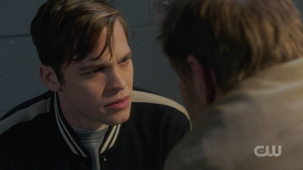 Jack reacts to Lucifer tormenting him Supernatural 14.19 Jack reacts to Lucifer tormenting him Supernatural 14.19