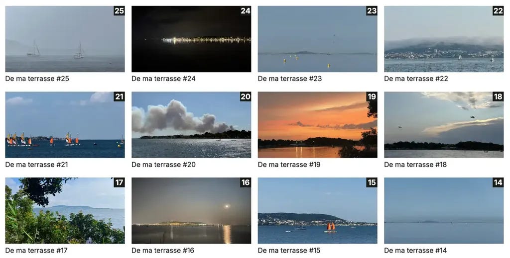 De ma terrasse