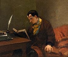 Portrait by Gustave Courbet, 1848