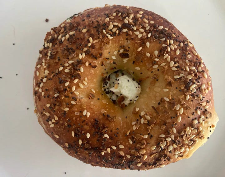 Everything bagel August 2023 vs. Sept. 2022