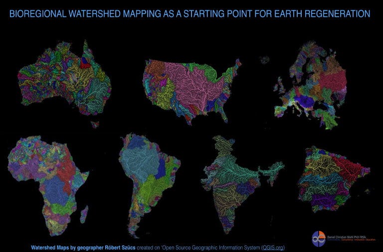 Bioregional maps Bioregional maps