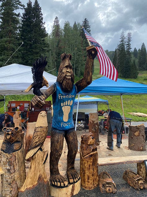Colorado wood carving competition photos