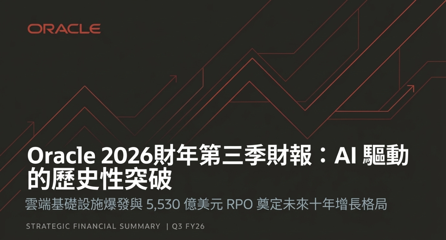 Oracle #ORCL 2026 Q3 財報分享 - 大叔美股筆記 Uncle Stock Notes