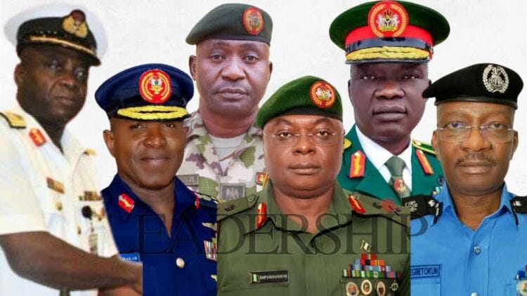 SERVICE CHIEFS