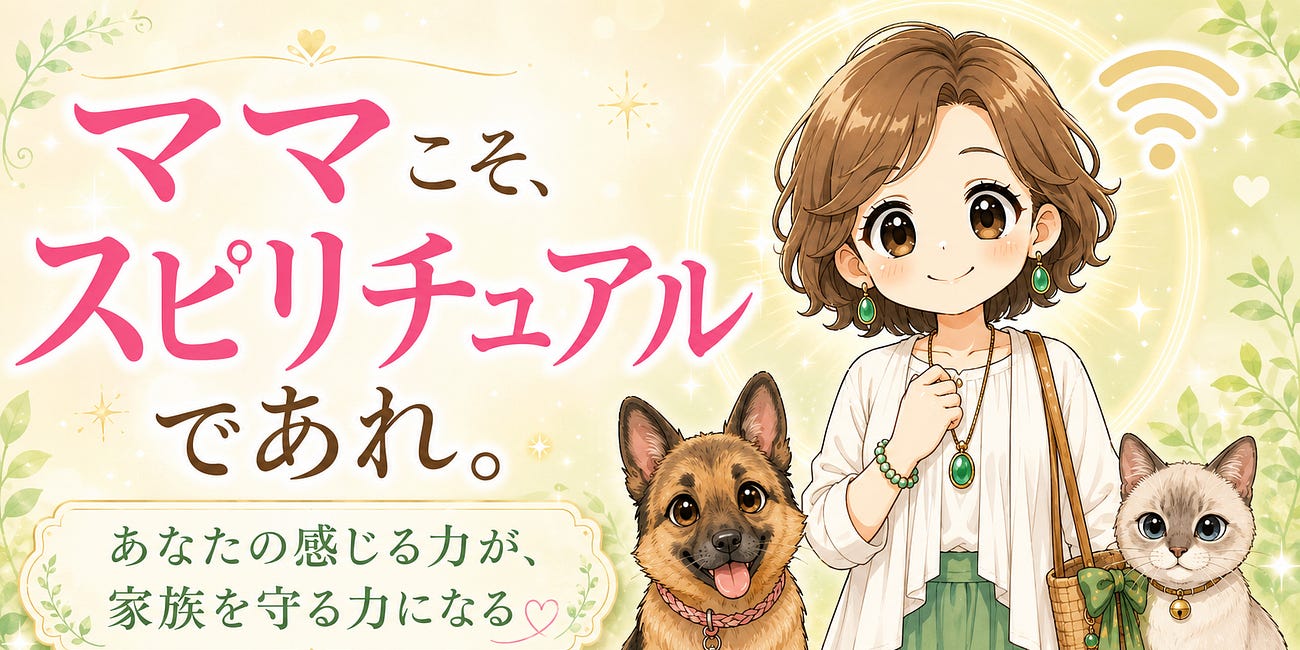 ママこそ、スピリチュアルであれ。