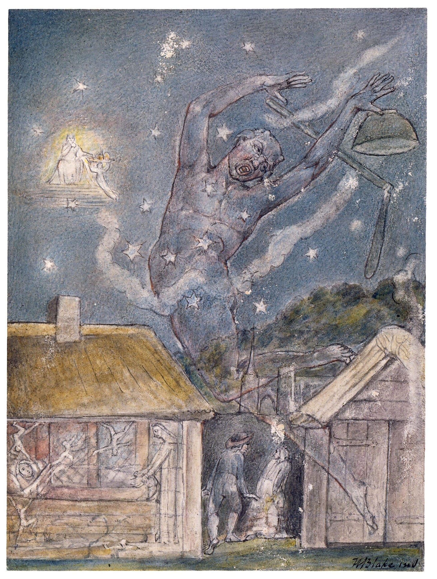 The Goblin - William Blake - 1816 - 1820