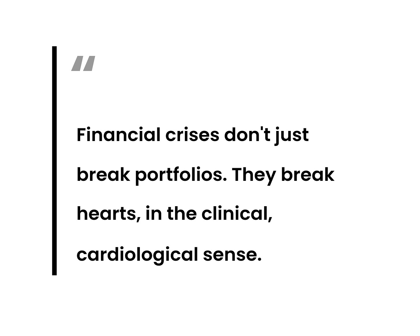 pull quote, financial crises don't just break banks pull quote, financial crises don't just break banks