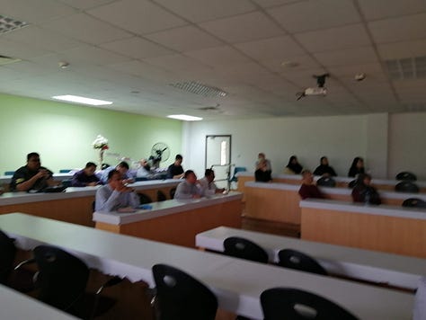 Prof Becek visit to School of Digital Science, Universiti Brunei Darussalam