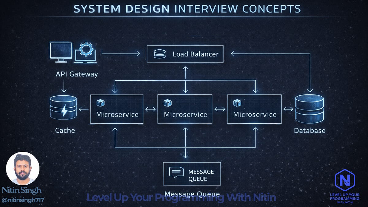 7 algorithms to know before your next system design... 15 System Design Questions That Appear Again and Again in Tech Interviews
