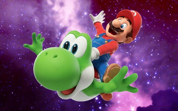 Super Mario Galaxy Movie Yoshi