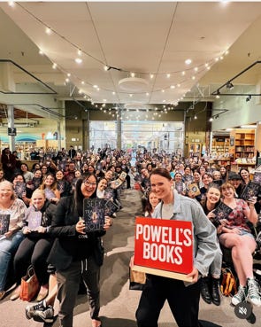 Author Talk with Veronica Roth at Powell's Books, Beaverton, Oregon
