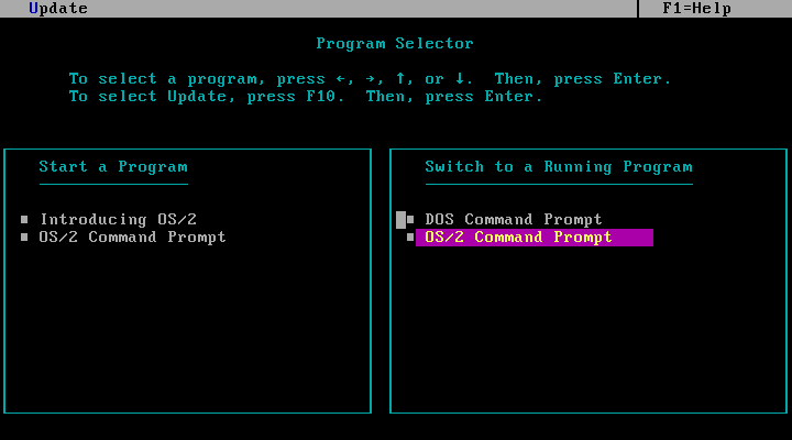 Program Selector