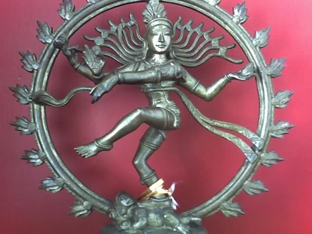Shiva, the god of death from the Bhagavad Gita. CC-BY-licensed photo by chamira on Flickr https://www.flickr.com/photos/20136679@N00/2722866903 Shiva, the god of death from the Bhagavad Gita. CC-BY-licensed photo by chamira on Flickr https://www.flickr.com/photos/20136679@N00/2722866903
