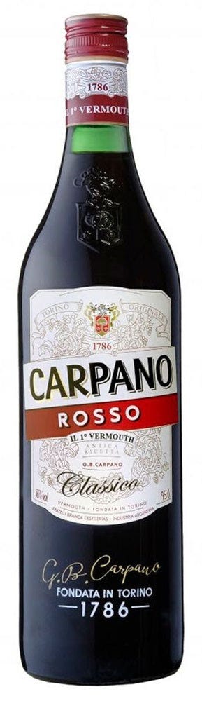 Buy Carpano Classico Rosso Vermouth 750ml | Flask Wines