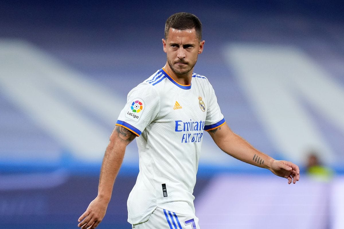 Eden Hazard replaces Karim Benzema for Inter Milan showdown - Football  Espana