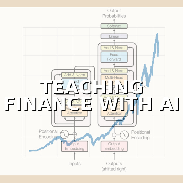 Teaching Finance with AI
