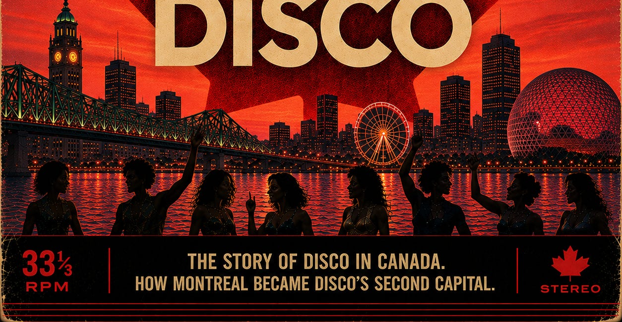 The Twelve Inch #222 - The B-Side : Inside Montréal’s Disco Machine 🪩🇨🇦