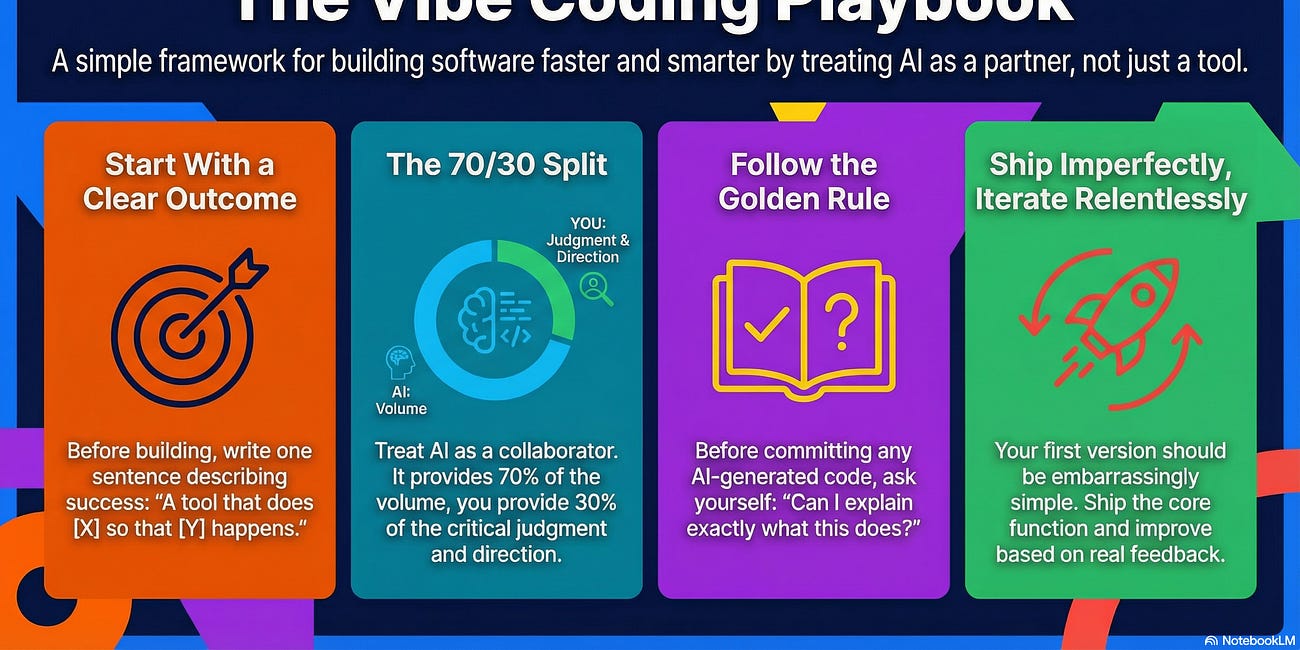 The Vibe Coding Playbook: How I Actually Build
