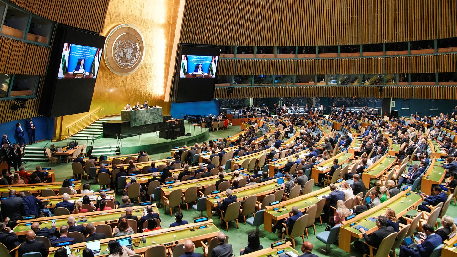 France and Other Nations Recognize Palestinian Statehood at U.N. Summit -  The New York Times