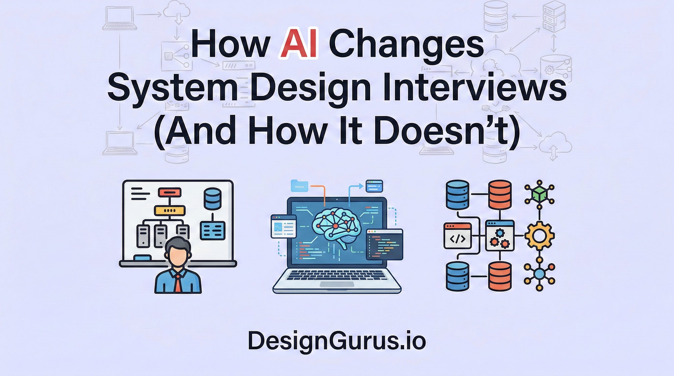 How AI Changes System Design Interviews (And How It Doesn’t)