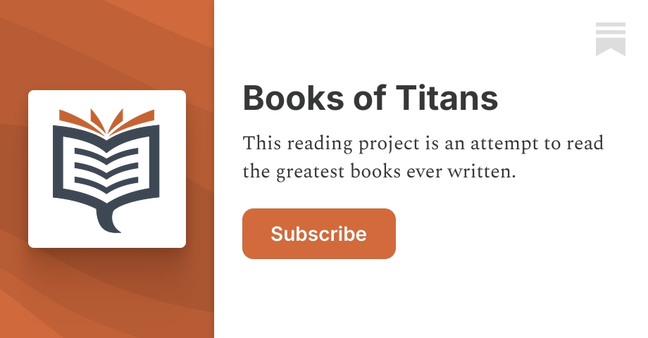 Books of Titans | Erik Rostad | Substack