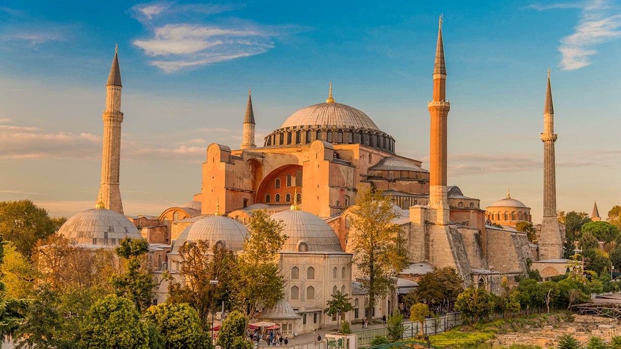 Hagia Sophia Arkitektur | Kirke til museum til moské
