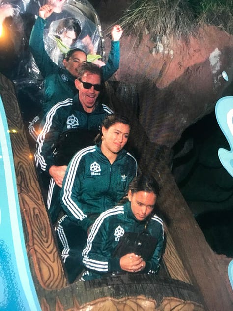 Disney land with my family on New years is a family tradition