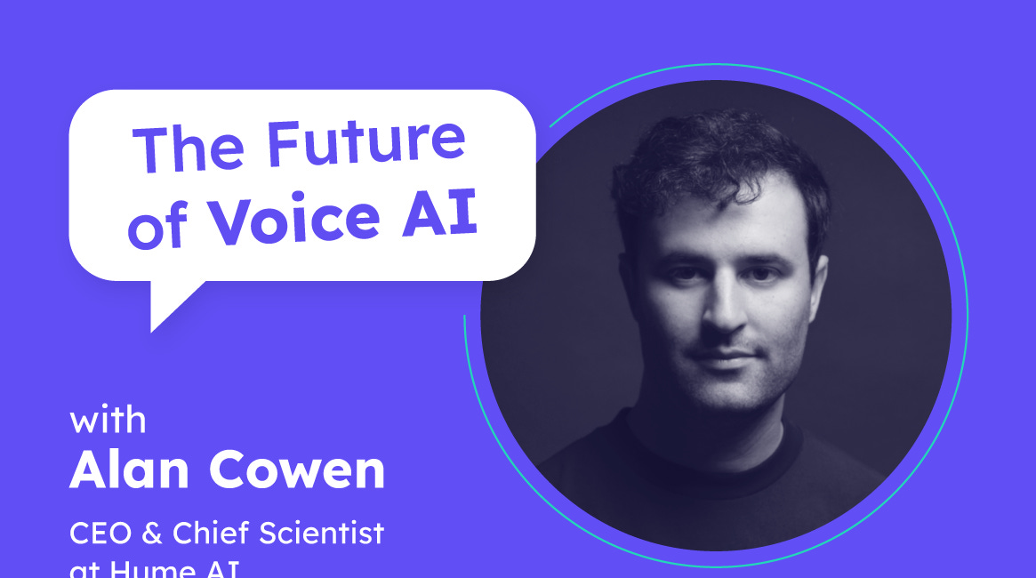 Emotionally smart Voice AI | Alan Cowen (CEO & Chief Scientist at Hume AI)