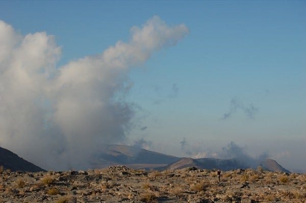 Jebel Harim - spot the person to put it in perspective!