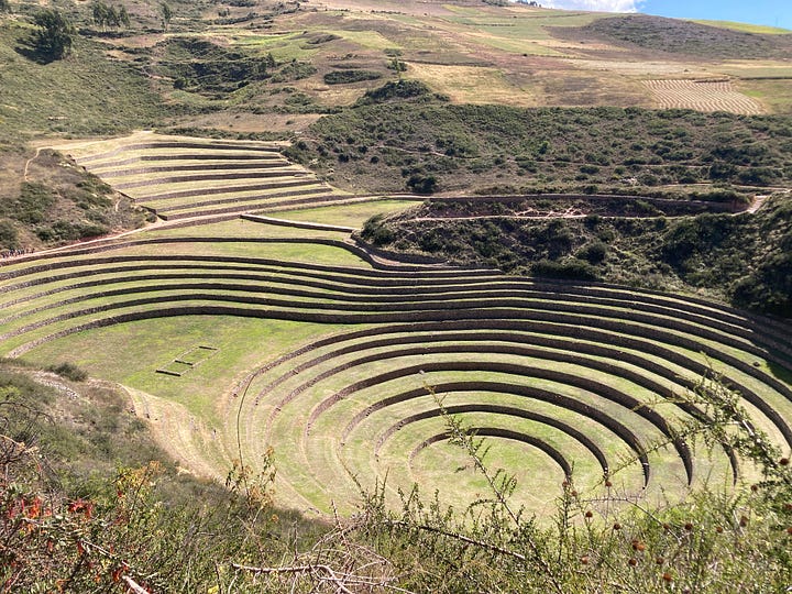 The lowest terrace circles at Moray, plus images from Pablo’s book