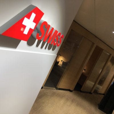 Zurich ZRH Swiss Senator Lounge A