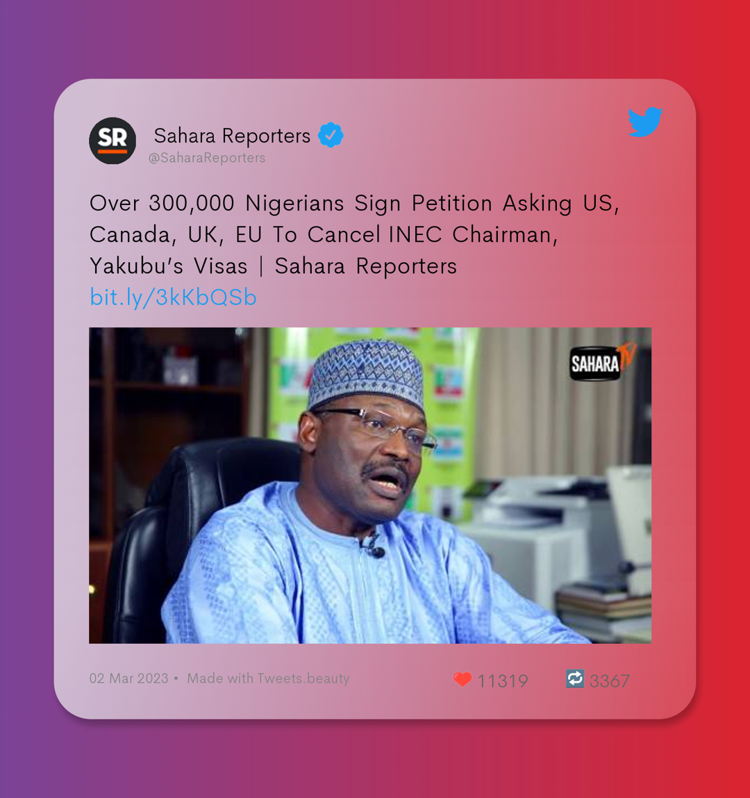 To generate an image, paste the URL of a tweet in the input box above. Then, customise your tweet with the options below. When you're done, click on the generate button.