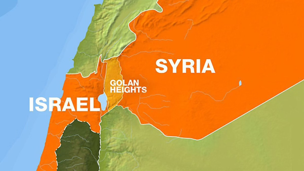 The contested Golan Heights