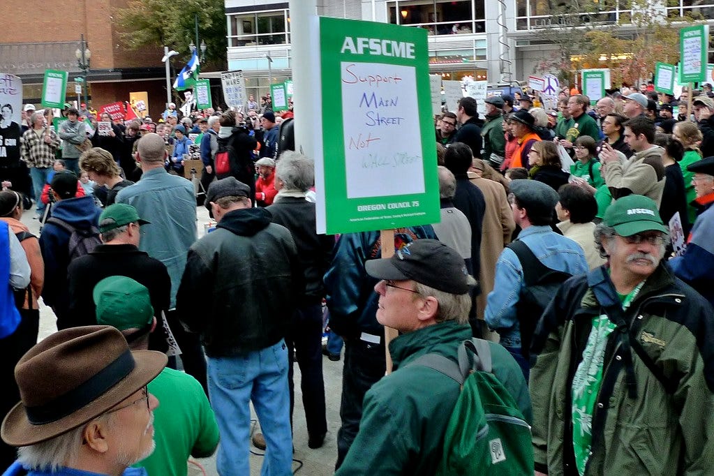 Labor unions in solidarity