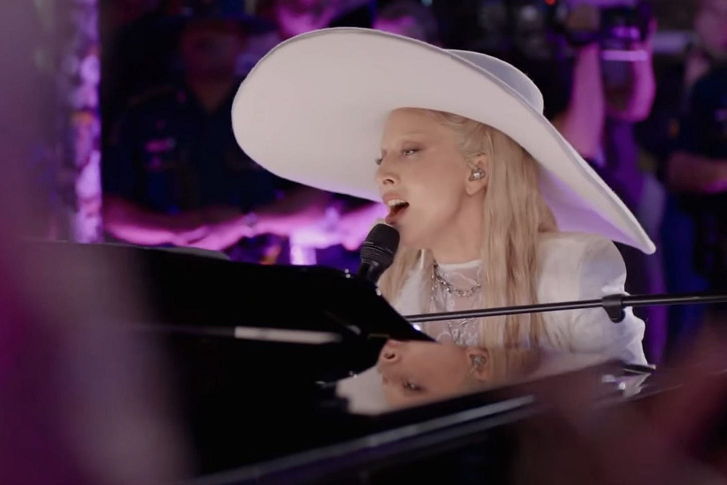 Lady Gaga Surprises with 'Hold My Hand' Performance Ahead of 2025 Super Bowl