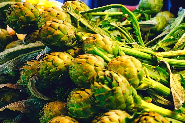 a pile of green vegetables a pile of green vegetables