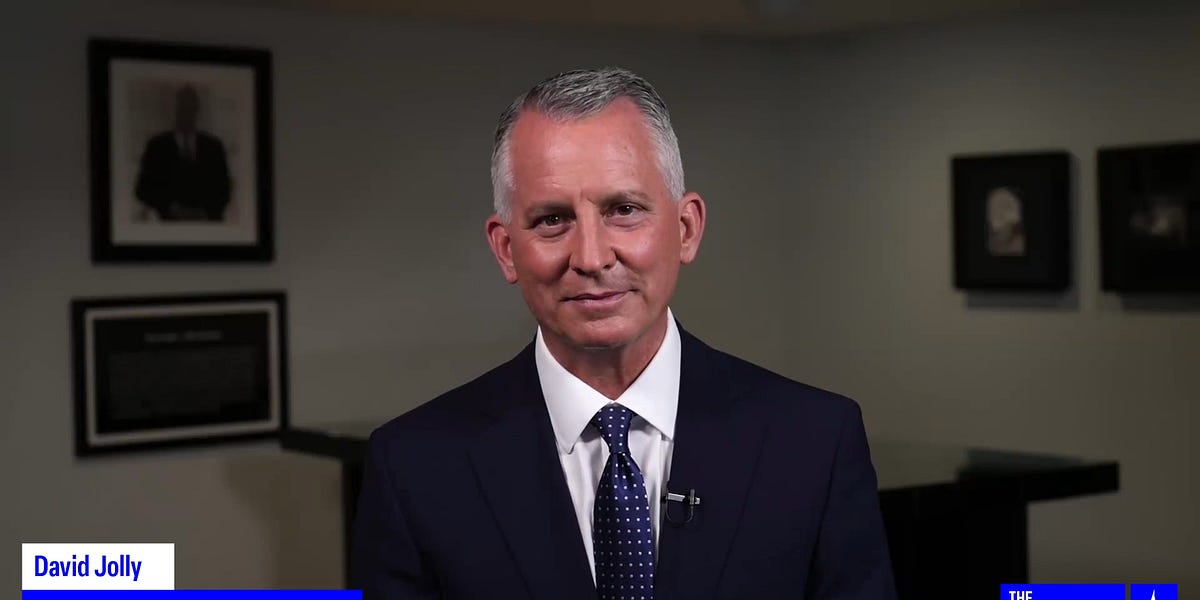 Going for Governor: David Jolly Pursues a Post-DeSantis Florida